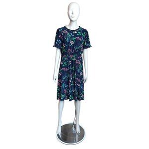 Tommy Hilfiger Blue Spring Flower Dress